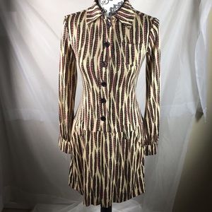 Diane Von Furstenberg Silk Sheena Dress Size 2